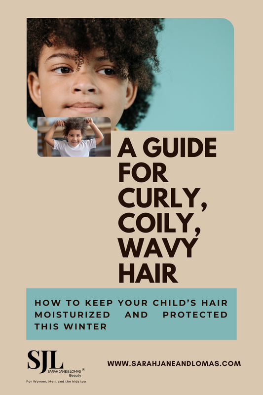 Blog Post A Guide for Curly, Coily, Wavy Haircare, Keep Your Child's Hair Protected in the Winter