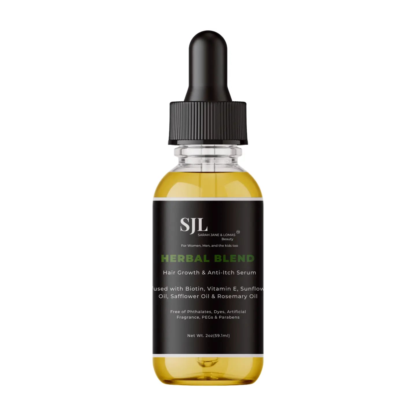 SJL Herbal Blend, Hair Growth & Anti-Itch Serum Sarah Jane and Lomas Beauty