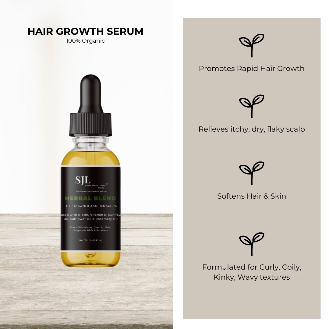 Herbal Blend, Hair Growth & Anti-Itch Serum